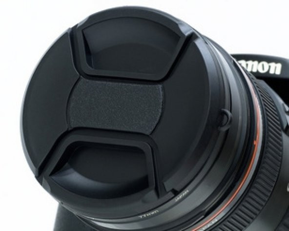 82mm Snap On Lens Kapağı, Objektif Kapağı Bağcıklı - 3