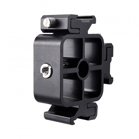 Tripod veya Işık Standı İçin 3 Flaş Sabitleme Adaptörü - 4