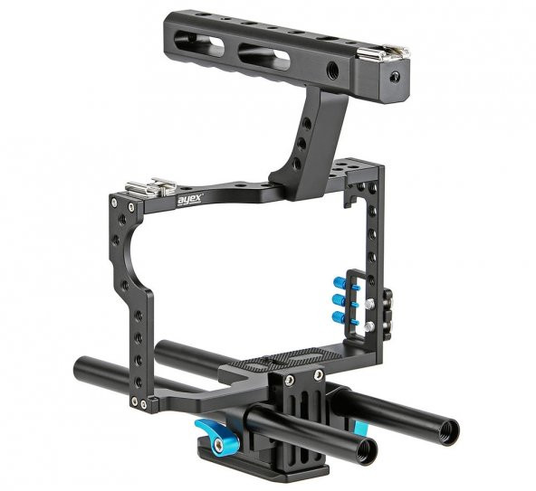 Panasonic Lumix DMC-GH4 İçin Ayex C5 Camera Cage - 2