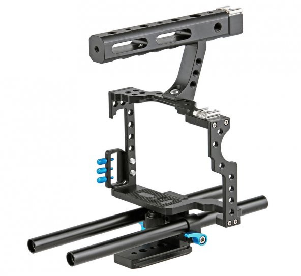 Panasonic Lumix DMC-GH4 İçin Ayex C5 Camera Cage - 3