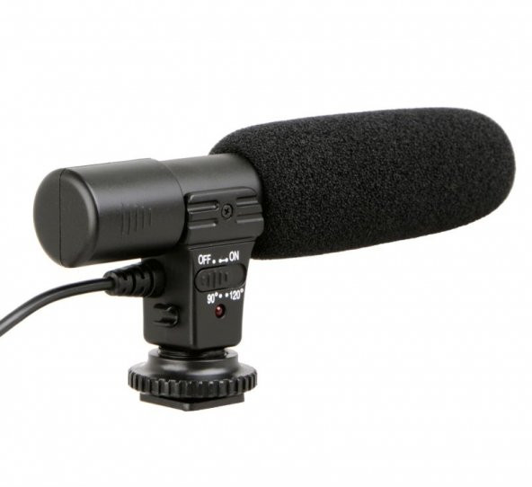 DSLR Makine ve Video Kamera İçin Stereo Mikrofon