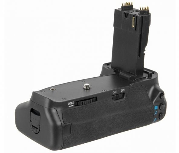 Canon 60D İçin MeiKe Battery Grip BG-E9 + 1 Ad. LP-E6N Batarya - 2