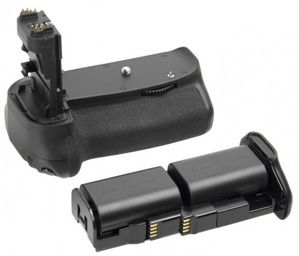 Canon 60D İçin MeiKe Battery Grip BG-E9 + 1 Ad. LP-E6N Batarya - 6
