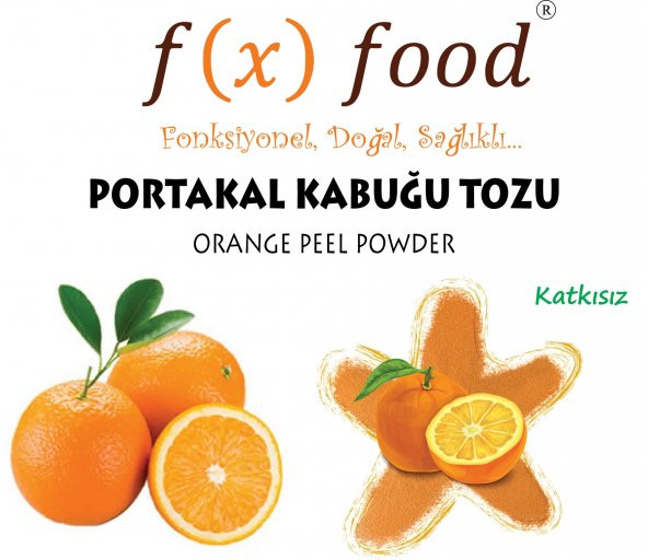 Fx Food Portakal Kabuğu Tozu 1 Kg
