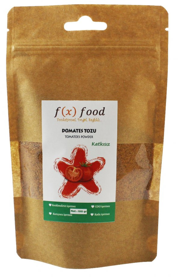 Fx Food Domates Tozu 100 gr