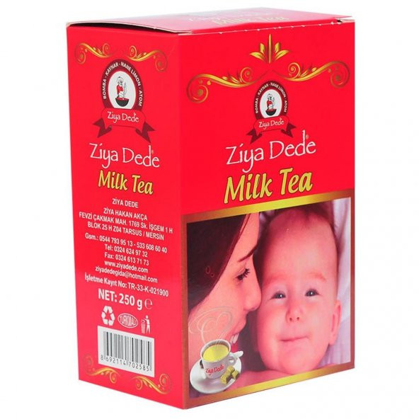 Ziya Dede Milk Tea 250 Gr Emziren Anneler İçin Doğal Süt Çayı - 5