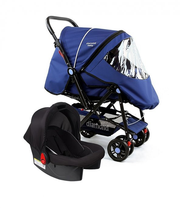 Diamond Baby P 101 Çift Yönlü Bebek Arabası Travel Sistem - Resim 2