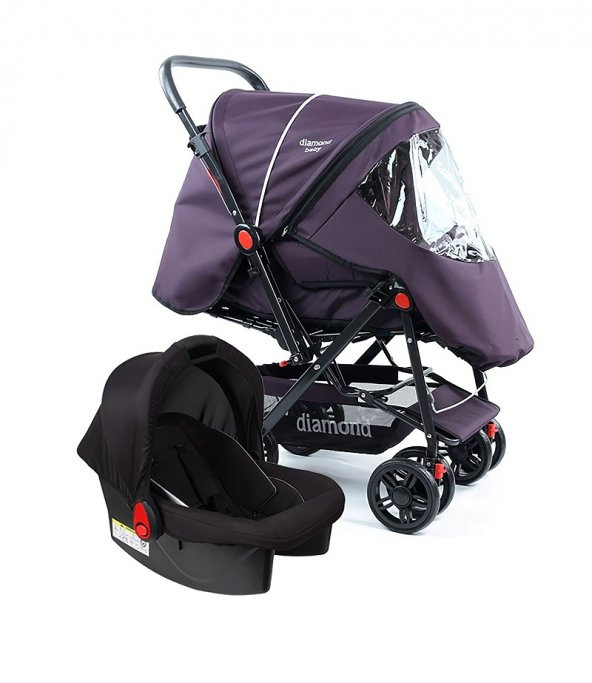 Diamond Baby P 101 Çift Yönlü Bebek Arabası Travel Sistem - Resim 3
