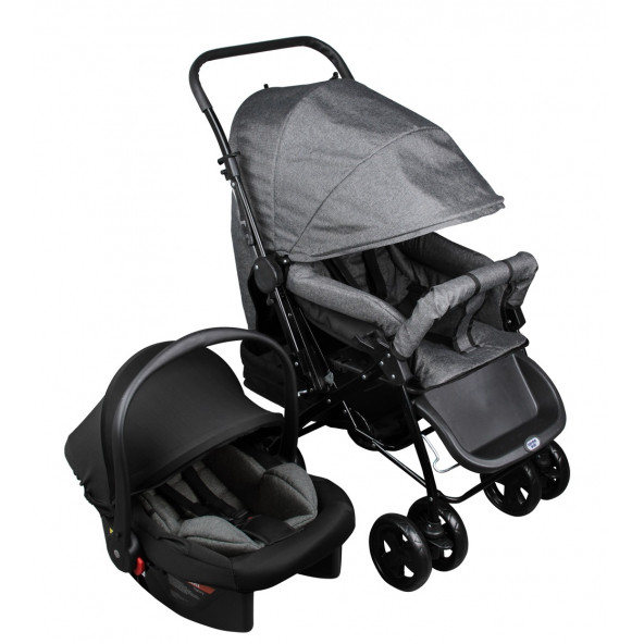 Norfolk Diamond Baby Paris Travel Sistem Çift Yönlü Bebek Arabası - Yağmurluk Hediye - 2