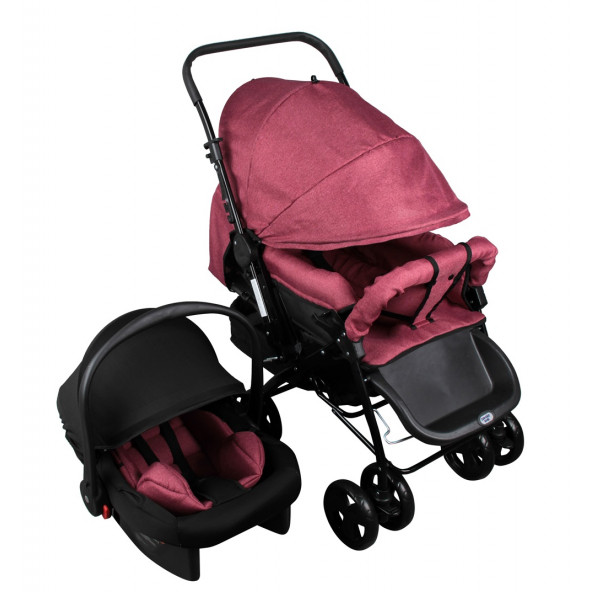 Norfolk Diamond Baby Paris Travel Sistem Çift Yönlü Bebek Arabası - Yağmurluk Hediye - 3