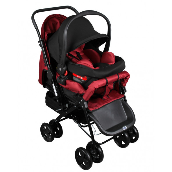 Norfolk Diamond Baby Paris Travel Sistem Çift Yönlü Bebek Arabası - Yağmurluk Hediye - 7