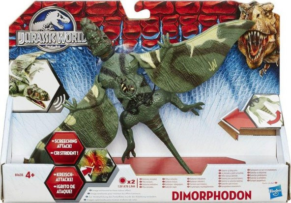 Dinazor Dimorphodon Jurassic World B1635 100 Orijinal Ürün