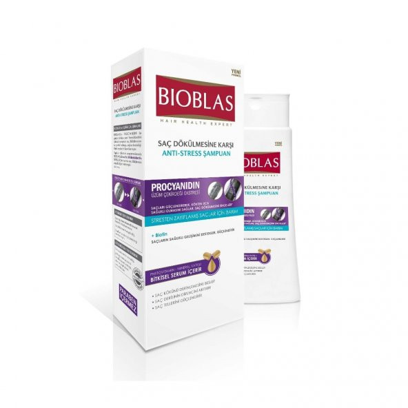 Bioblas Saç Dökülmelerine Karşı Anti-Stres Şampuan 400 ML