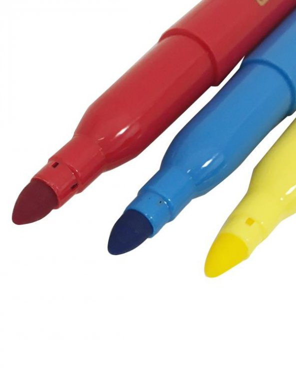 Lets Jumbo Keçeli Boya Kalemi 12 Renk - 3