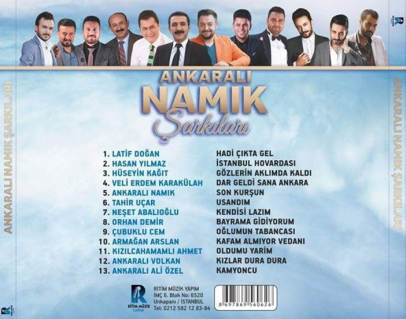 ANKARALI NAMIK ŞARKILARI - ÇEŞİTLİ SANATÇILAR - 2