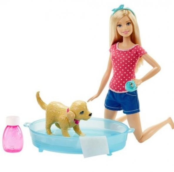 Barbie ve Köpekçiğin Banyo Keyfi