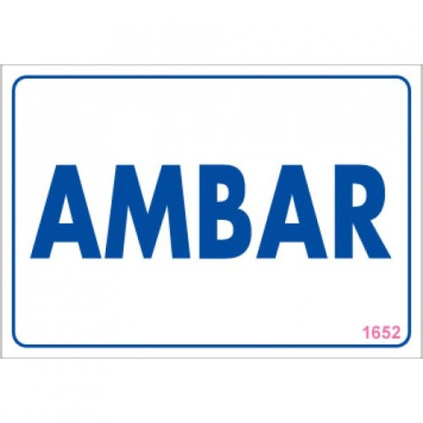 SÖNSAN UYARI LEVHALARI -AMBAR- PVC 17,5-25 CM