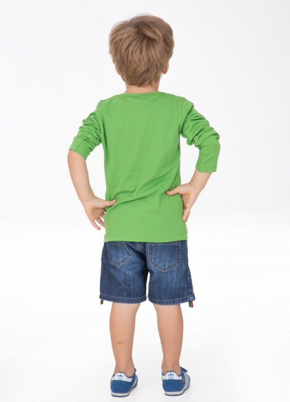 Bay Kovboy Uzun Kol T-Shirt - 2