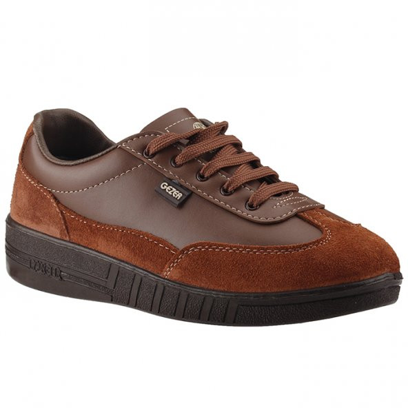 Gezer 01546 Kahverengi İş Güvenlik Orjinal Erkek Ayakkabı