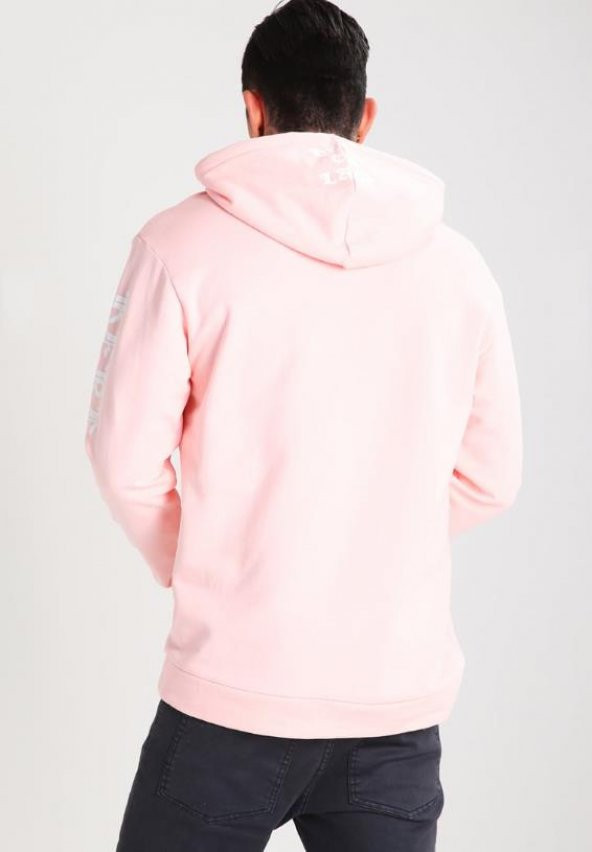 Your Turn Antisocial Pink Sweatshirt Outlet Kapüşonlu