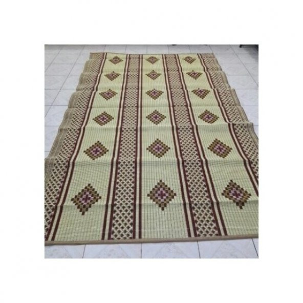 PLASTİK PİKNİK HASIRI (çift Mekik)Sergi Hasır Kilim Cami Hasır - 3