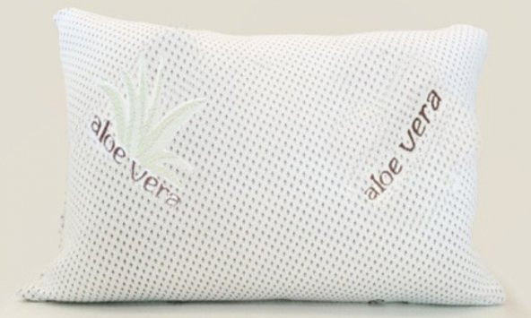Aloe Vera Kumaşlı Ortopedik Visco Yastık