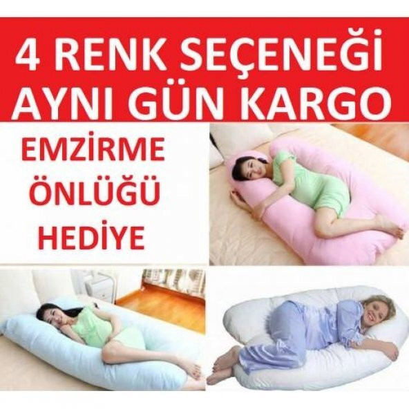 MEGA HAMİLE YASTIĞI EMZİRME ÖNLÜĞÜ HEDİYELİ