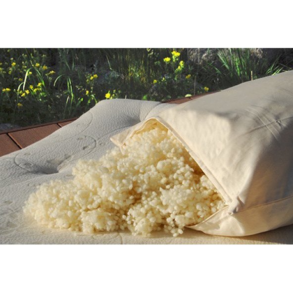 Yıkanabilir Boncuk Yün Yastık doğal yün yastık