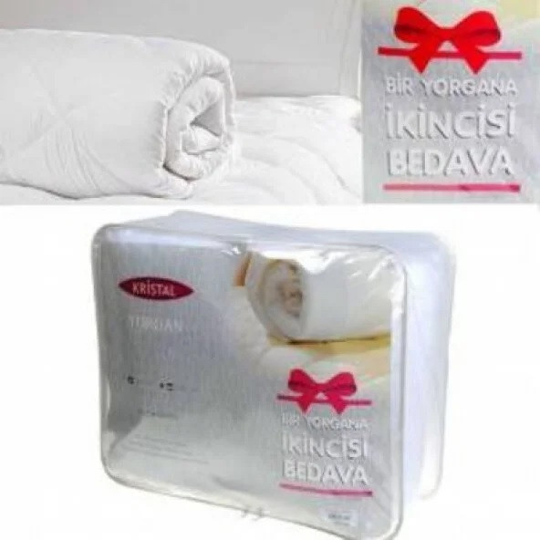 1 ALANA 1 BEDAVA TAÇ By Kristal Çift kişilik yorgan - 2
