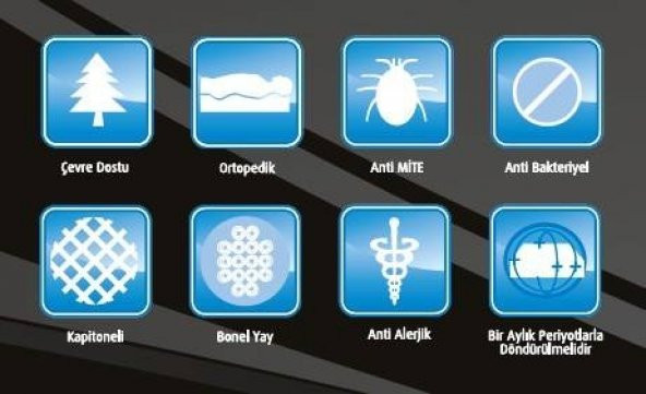 70X110 YATAK 70X110 ORTOPEDİK YAYLI BEBEK YATAĞI - Resim 4