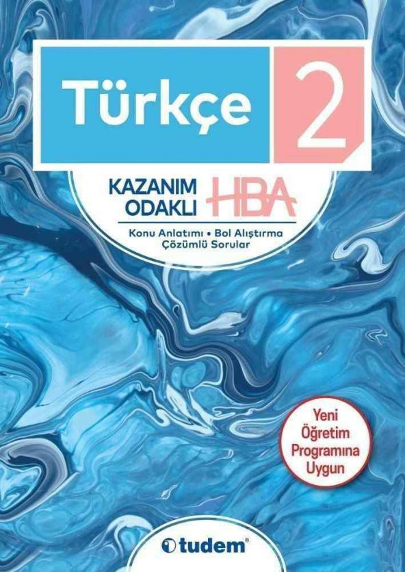 2.Sınıf Türkçe Kazanım Odaklı HBA - Tudem Yayınları