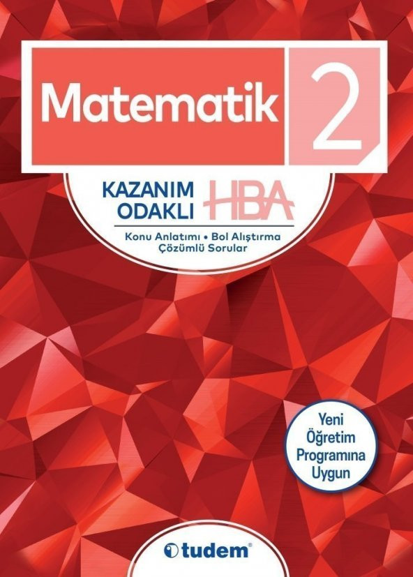 2.Sınıf Matematik Kazanım Odaklı HBA - Tudem Yayınları