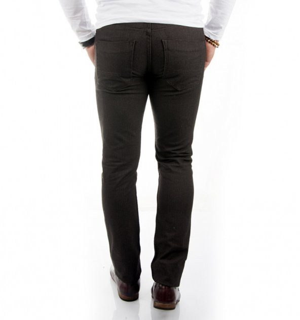 DeepSEA Likralı Slim Fit Nokta Desenli Erkek Kot Pantolon 1701938 - 12