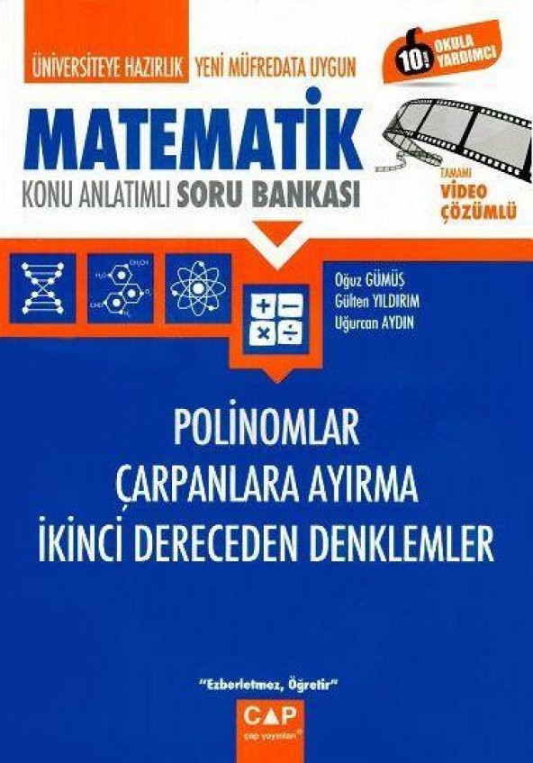 Çap Yayınları 10.Sınıf Matematik Konu Anlatımlı Soru Bankası