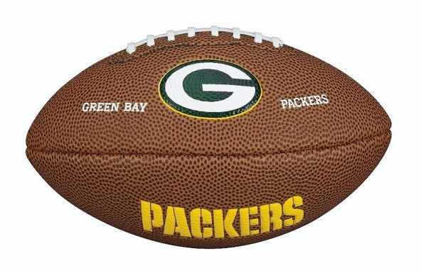 Wilson Amerikan Futbol Topu Maketi NFL Logolu Green Bay Packers WTF1533XBGB