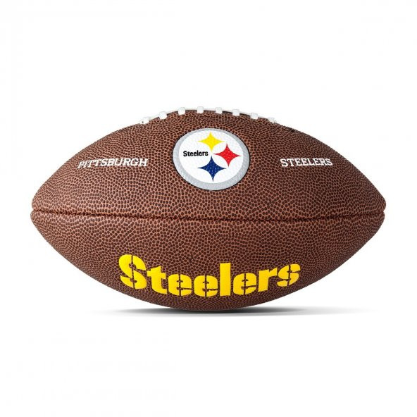 Wilson Amerikan Futbol Topu Maketi NFL Logolu Pitsburgh Steelers WTF1533XBPT