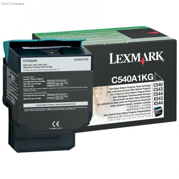 Lexmark C540A1KG Orjinal Siyah Toner