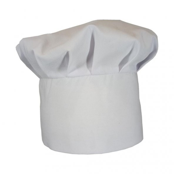 Şensel, Mantar Kep, Beyaz -4E400- Aşçı Kepi, İş Kıyafeti