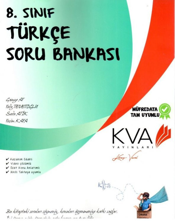 Koray Varol Akademi 8.Sınıf Türkçe Soru Bankası