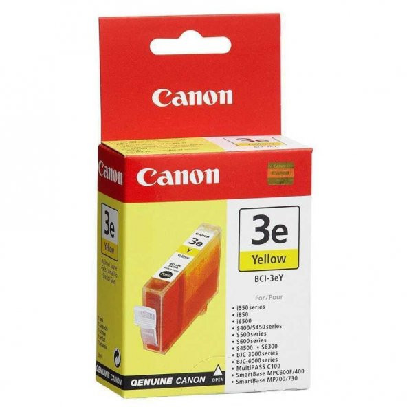 Canon BCI-3+3eY Orjinal Sarı Kartuş