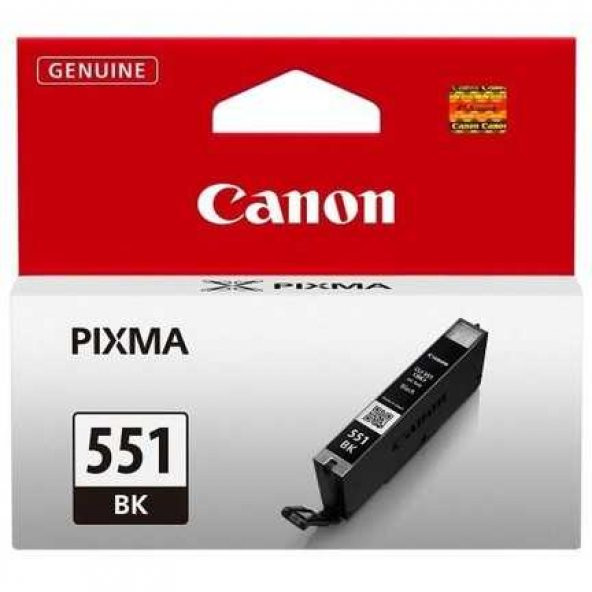 Canon CLI-551BK Orjinal Siyah Kartuş