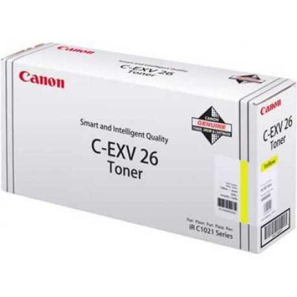 Canon CEXV-26Y Orjinal Sarı Toner