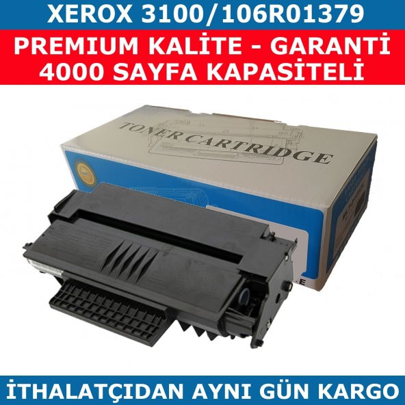 XEROX 3100 106R01379 SİYAH MUADİL TONER 4.000 SAYFA
