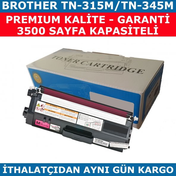 BROTHER TN-315 KIRMIZI MUADİL TONER TN-345 3.500 SAYFA