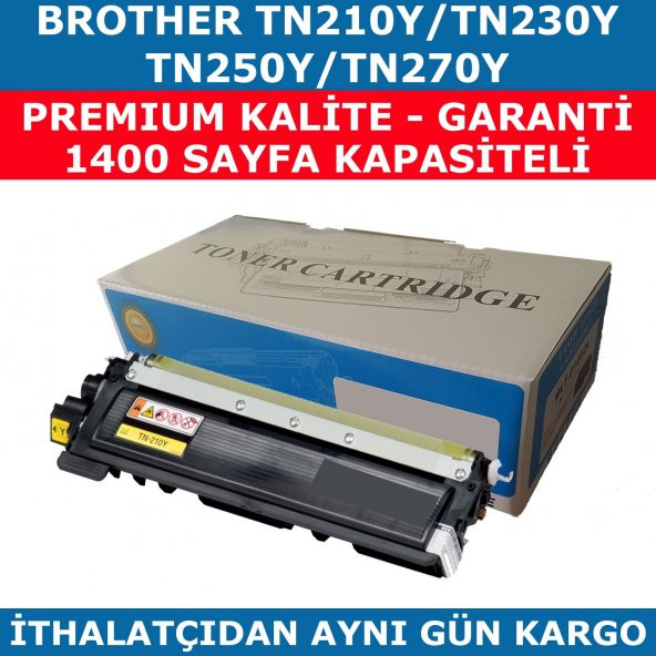 BROTHER TN-210 SARI MUADİL TONER TN-230 TN-250 TN-270