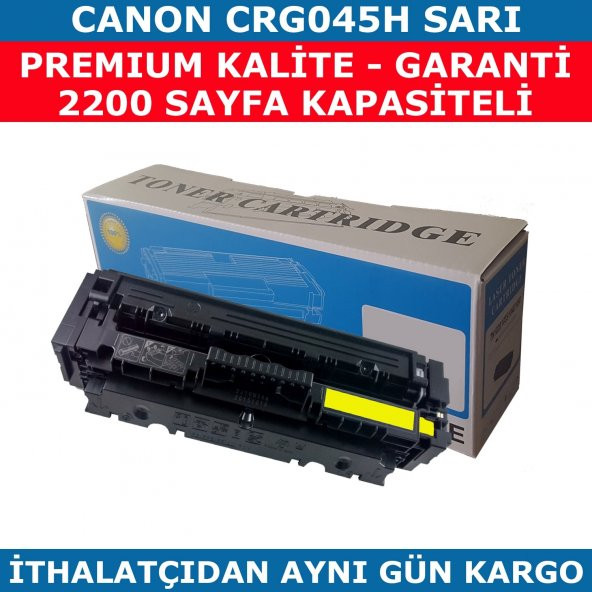 CANON CRG-045H SARI MUADİL TONER 2.200 SAYFA