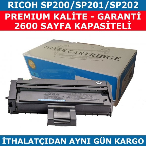 RICOH SP200-SP201-SP202 MUADİL TONER 2.600 SAYFA