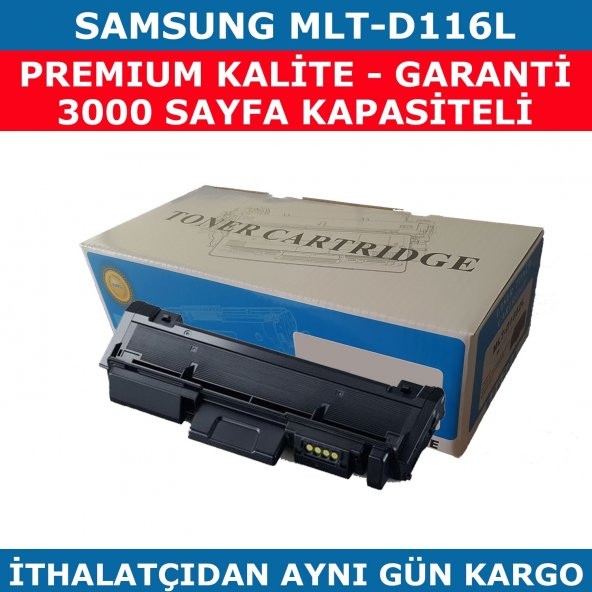 SAMSUNG SL-M2625 MLT-D116L SİYAH MUADİL TONER 3.000 SAYFA