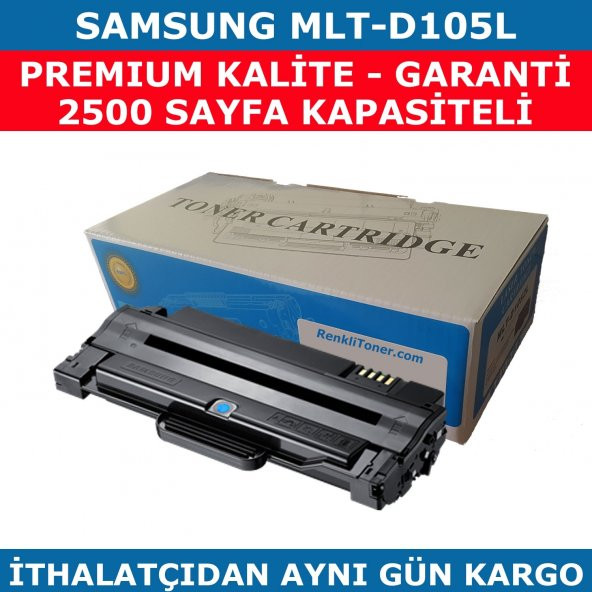 SAMSUNG SCX-4623 MLT-D105L SİYAH MUADİL TONER 2.500 SAYFA