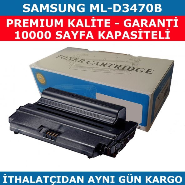 SAMSUNG ML-3470 ML-D3470B SİYAH MUADİL TONER 10.000 SAYFA